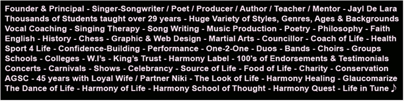 Founder & Principal of Harmony School - Jayl De Lara