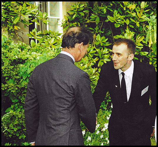 Jayl Presented to HRH King Charles III (Formerly HRH The Prince of Wales) - Highgrove House - July 1996