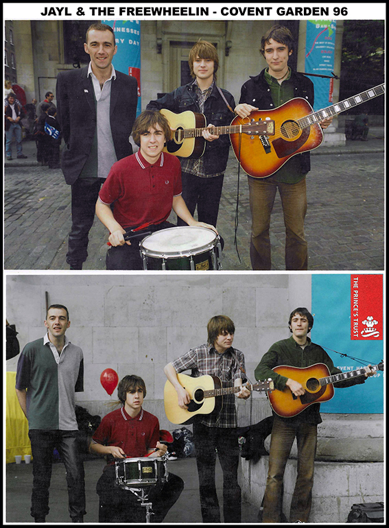 Jayl & The Freewheelin - Plaza - Covent Garden - Summer 1996